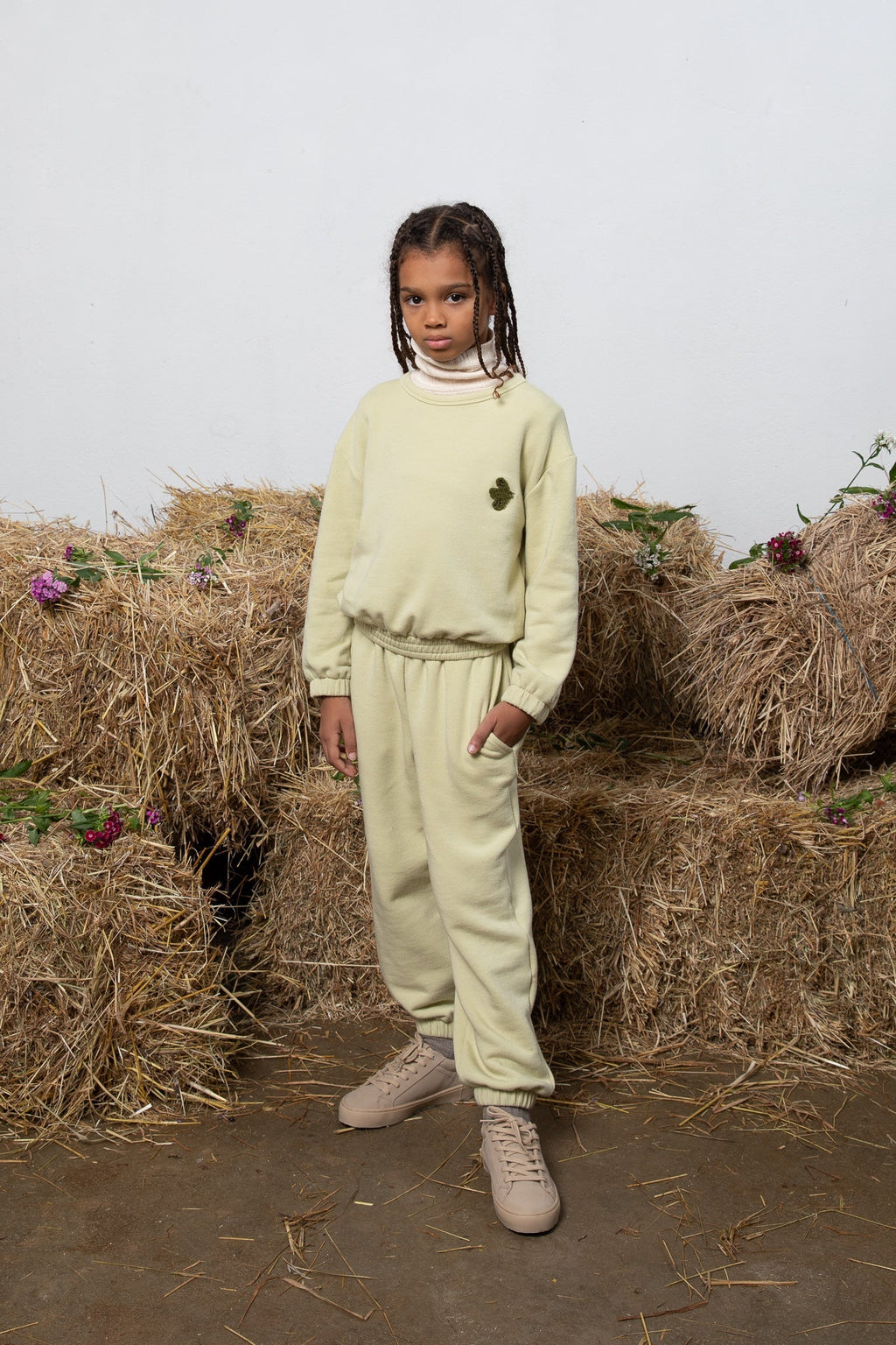 Sweat-Shirt Luke Sauge - Enfant