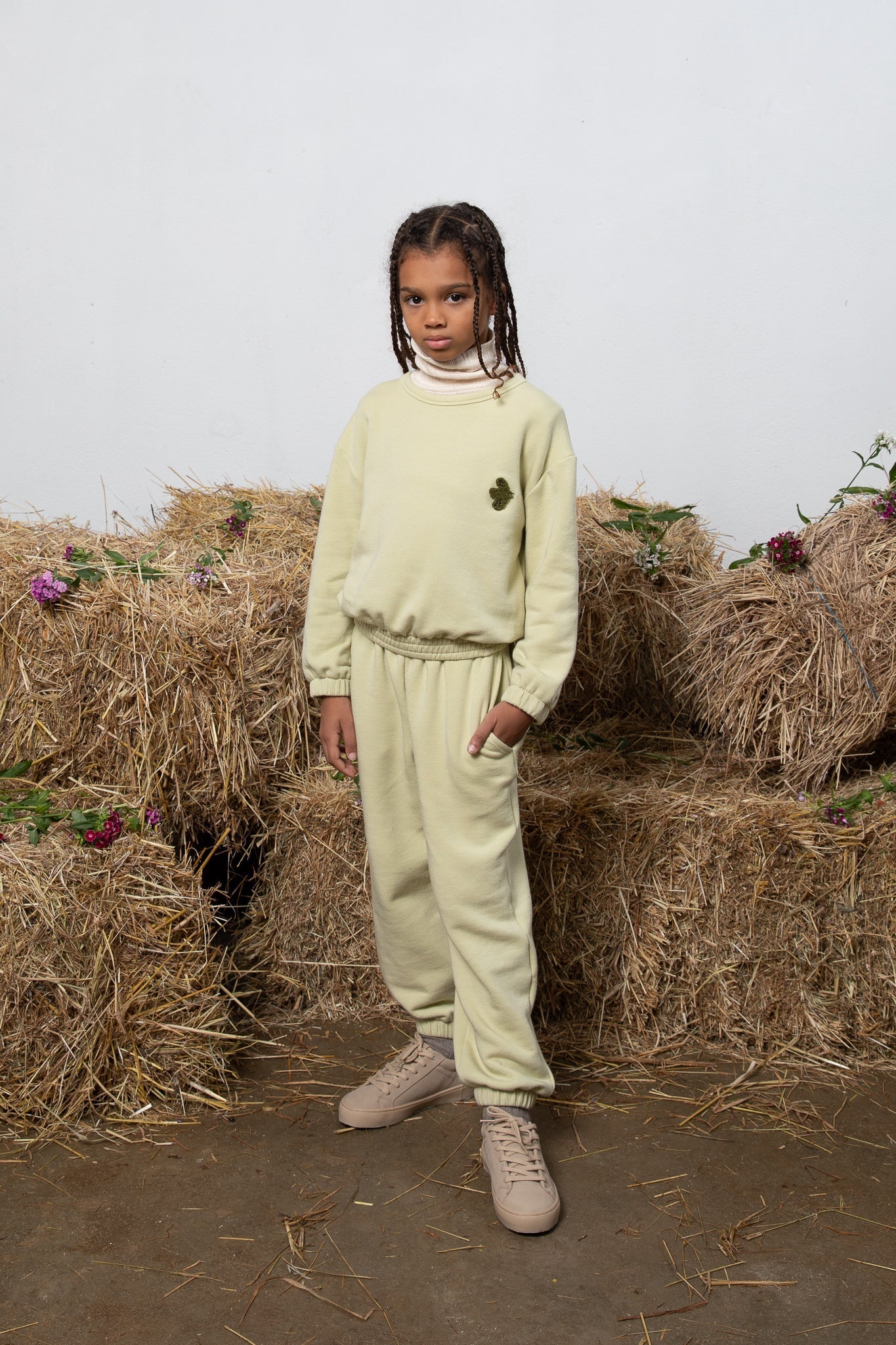 Sweat-Shirt Luke Sauge - Enfant