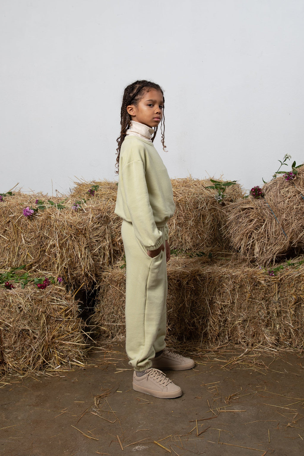 Sweat-Shirt Luke Sauge - Enfant