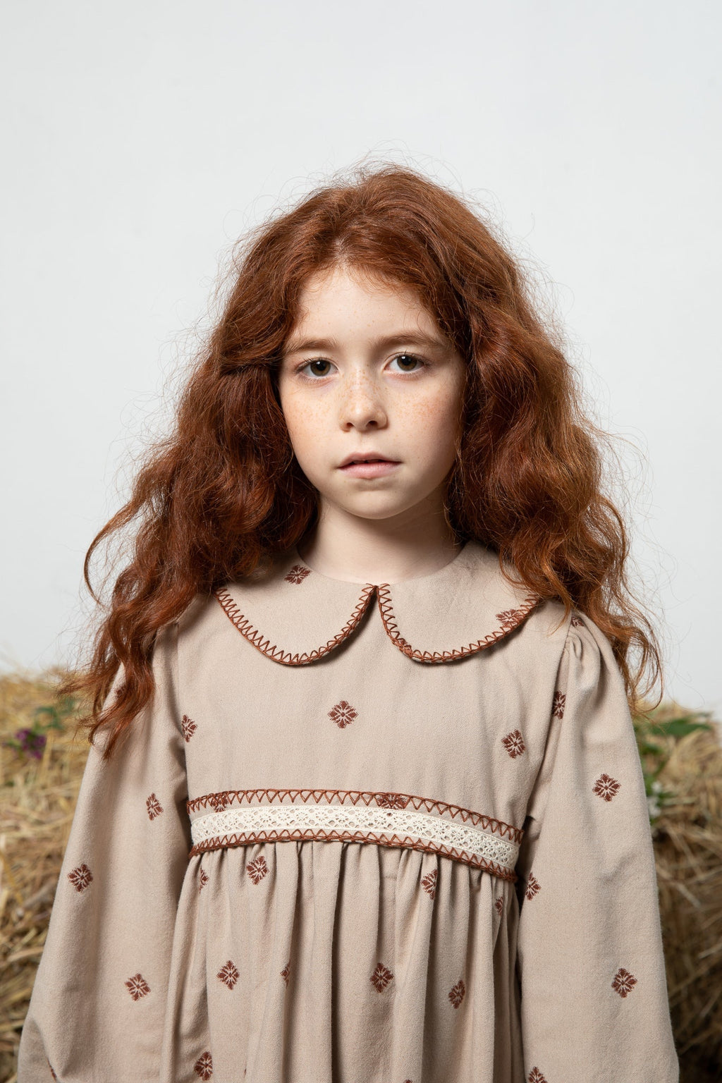 Robe Ruth À Fleurs Folkloriques - Enfant