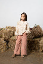 Chemisier Isabella Broderie Naturelle - 6 Ans - Enfant