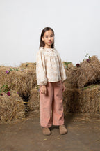Chemisier Isabella Broderie Naturelle - 6 Ans - Enfant