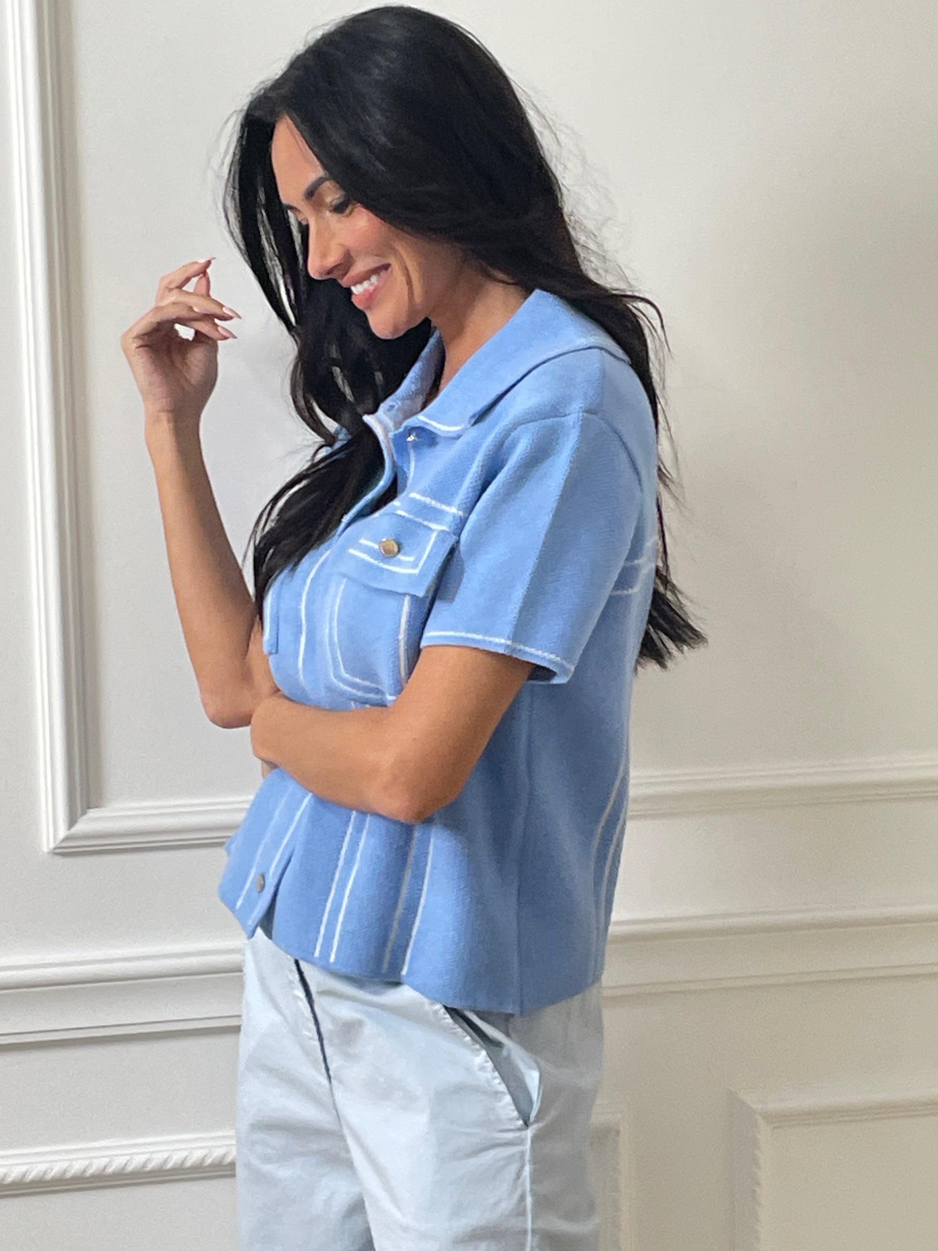 Gilet Mila - Bleu