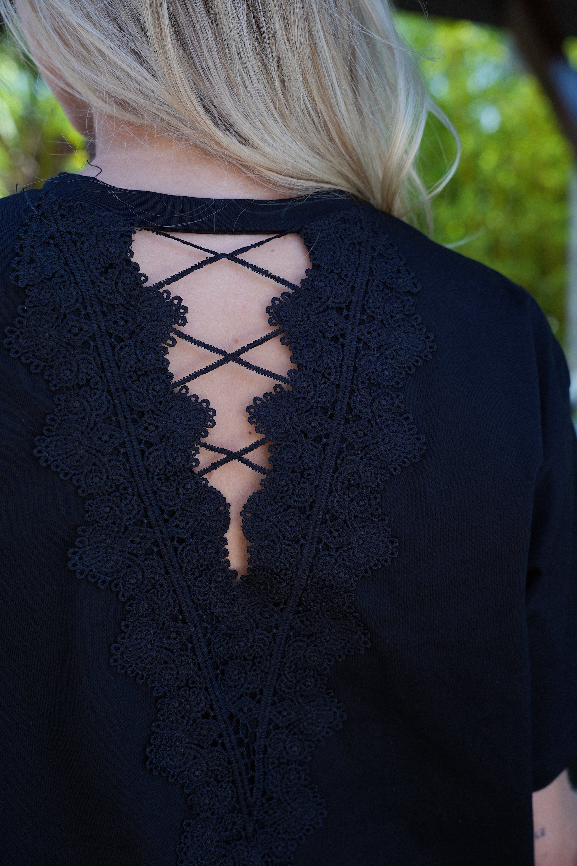 T-Shirt Brodé Lika - Noir