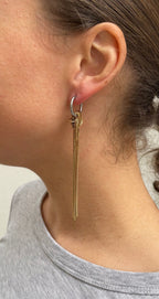 Boucles D'Oreilles Knot X Hoops
