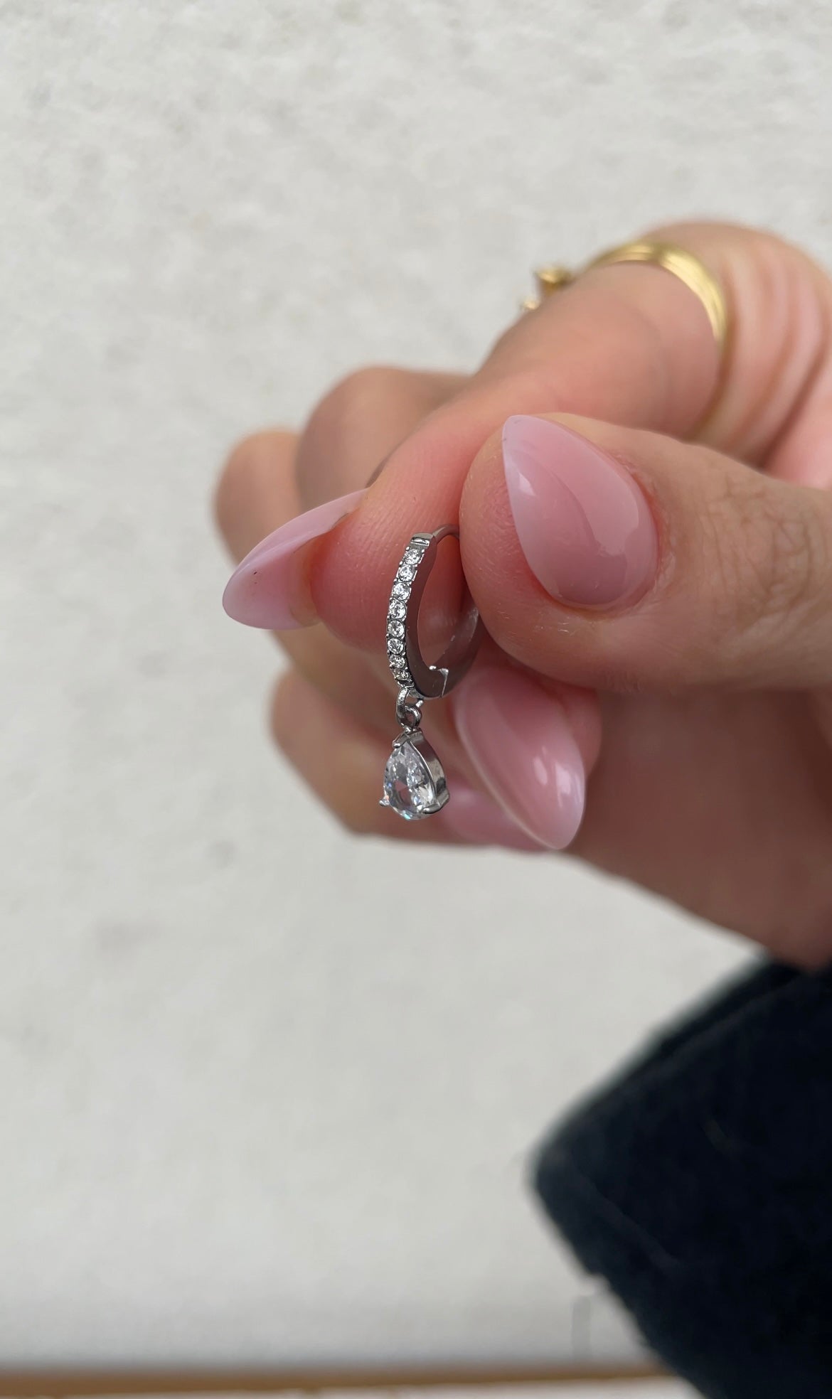 Boucles D'Oreilles Mono Drop