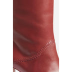 Vanessa Bruno - Bottes En Cuir - Acajou