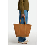 Cabas L En Nubuck - Marron