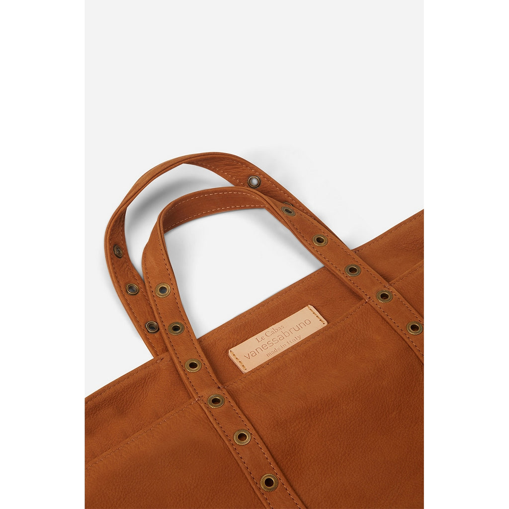 Cabas M En Nubuck - Marron