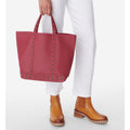 Cabas M En Nubuck - Rose