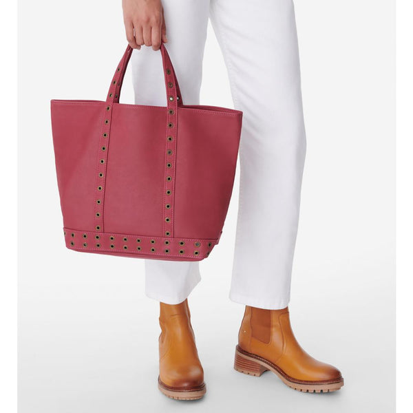 Cabas M En Nubuck - Rose