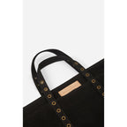 Cabas M En Nubuck - Noir