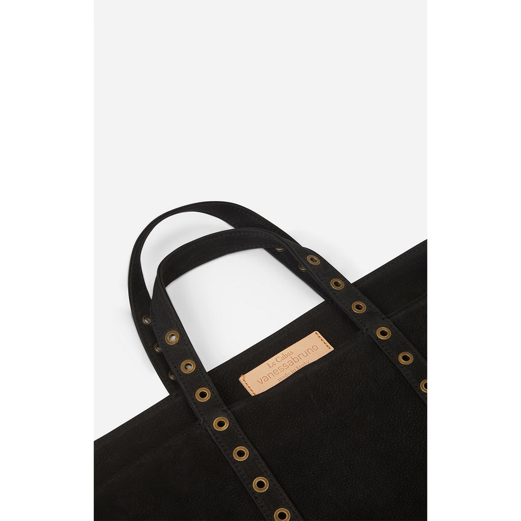 Cabas M En Nubuck - Noir