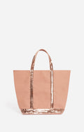 Vanessa Bruno - Cabas M En Toile - Rose Poudre