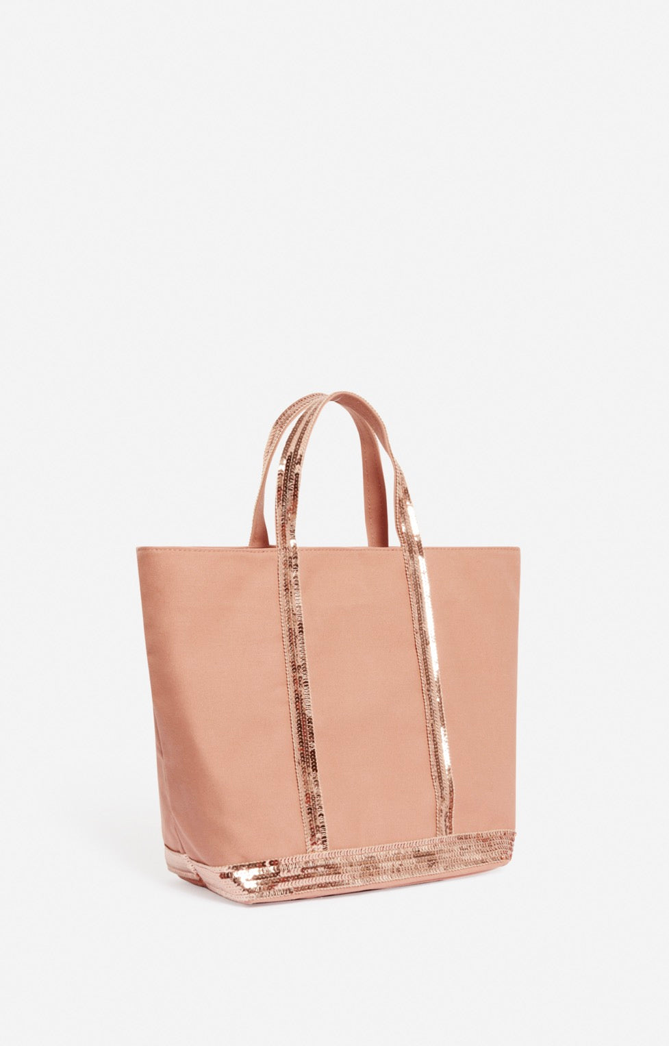 Vanessa Bruno - Cabas M En Toile - Rose Poudre