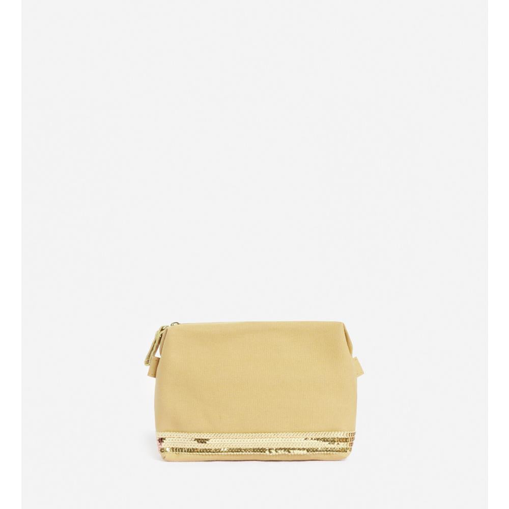 Petite Trousse Zippée - Beige