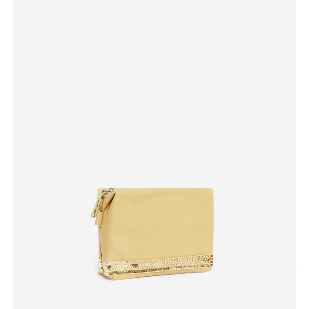 Petite Trousse Zippée - Beige