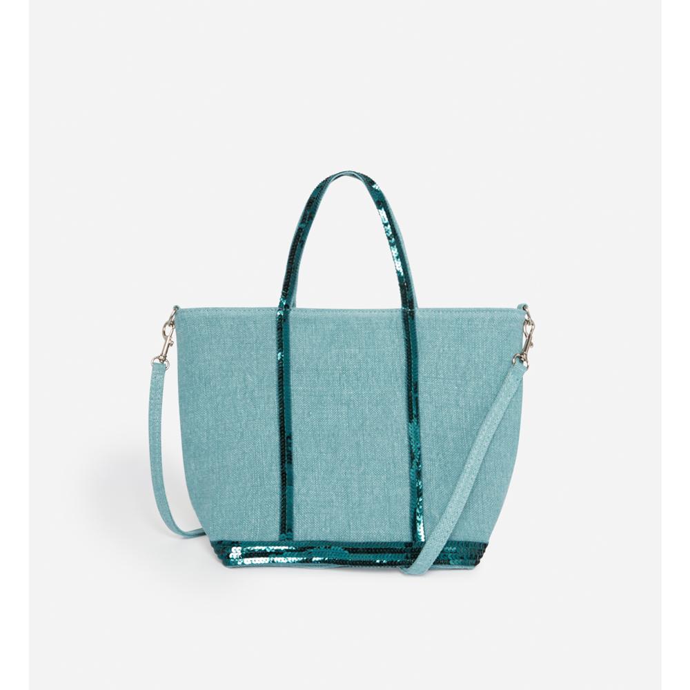 Cabas S En Lin - Bleu