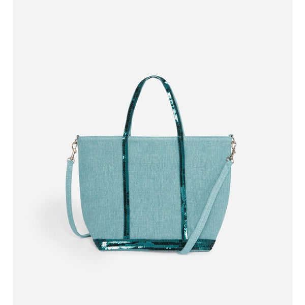 Cabas S En Lin - Bleu