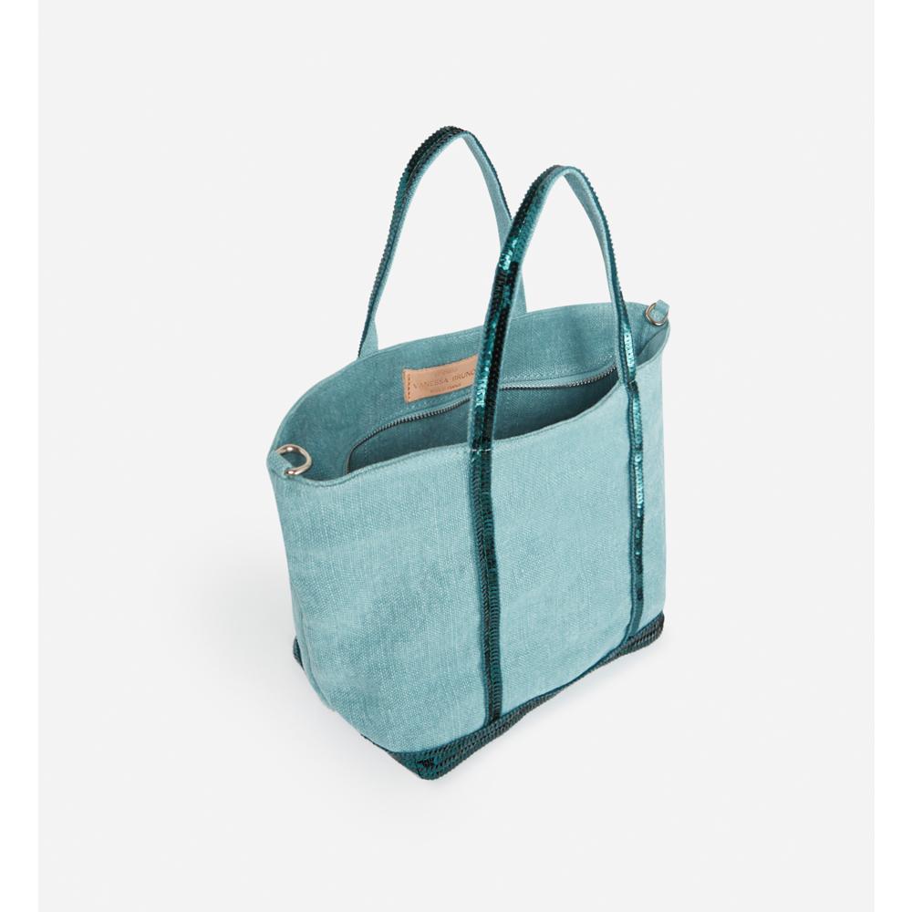 Cabas S En Lin - Bleu