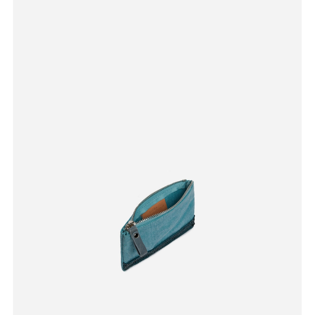 Petite Pochette Zippée - Bleu