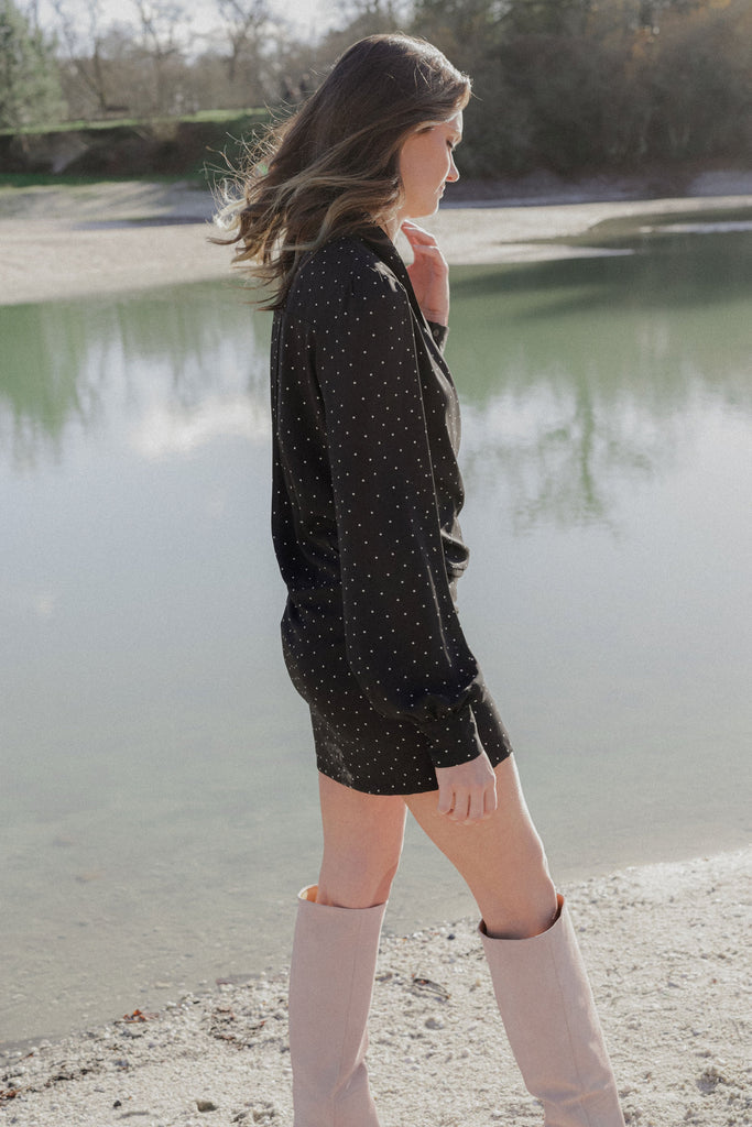 Plume Paris - Robe Celia - Pois