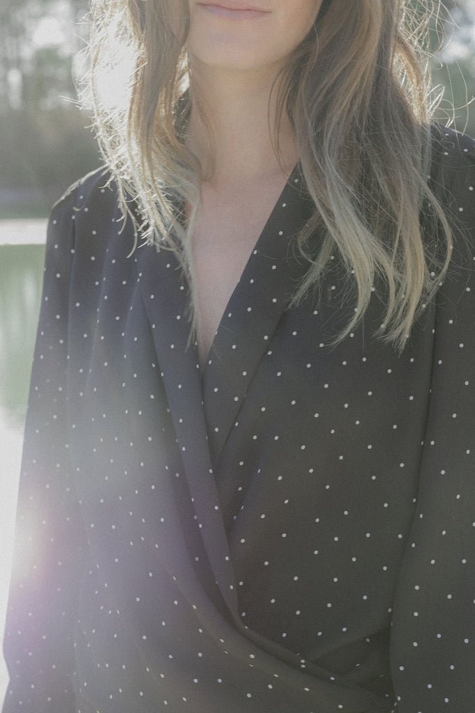 Plume Paris - Robe Celia - Pois