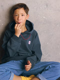 Le Sweat Capuche Ardoise