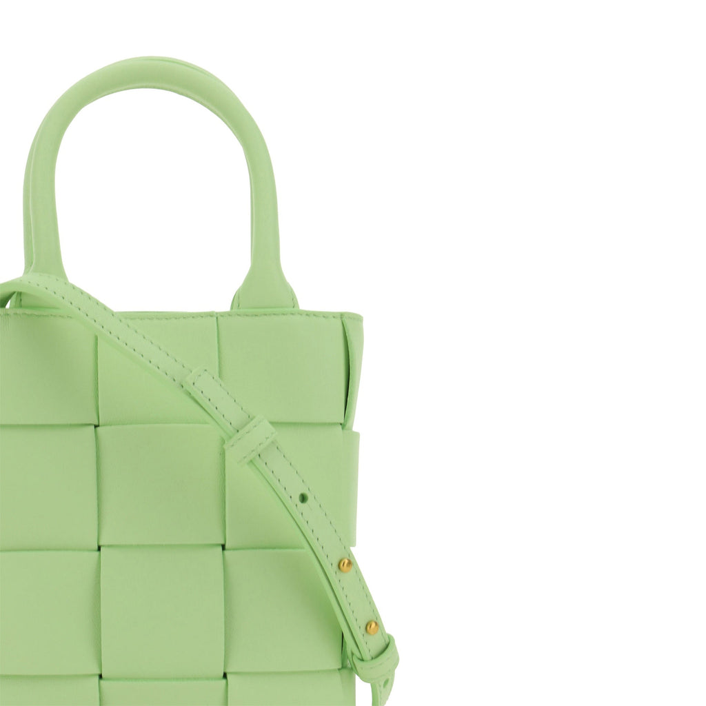 Bottega Veneta Cassete Mini Handbag - Green - Femme
