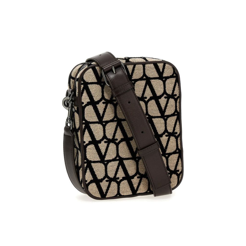 Valentino Garavani Loco Small Crossbody Bag - Beige - Homme