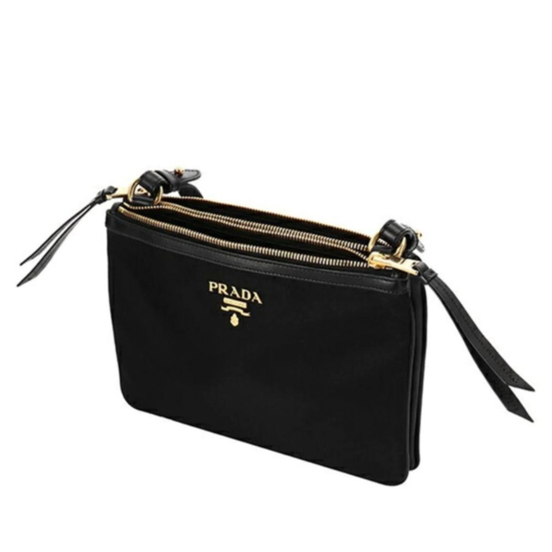 Prada - Small Crossbody Bag - Black