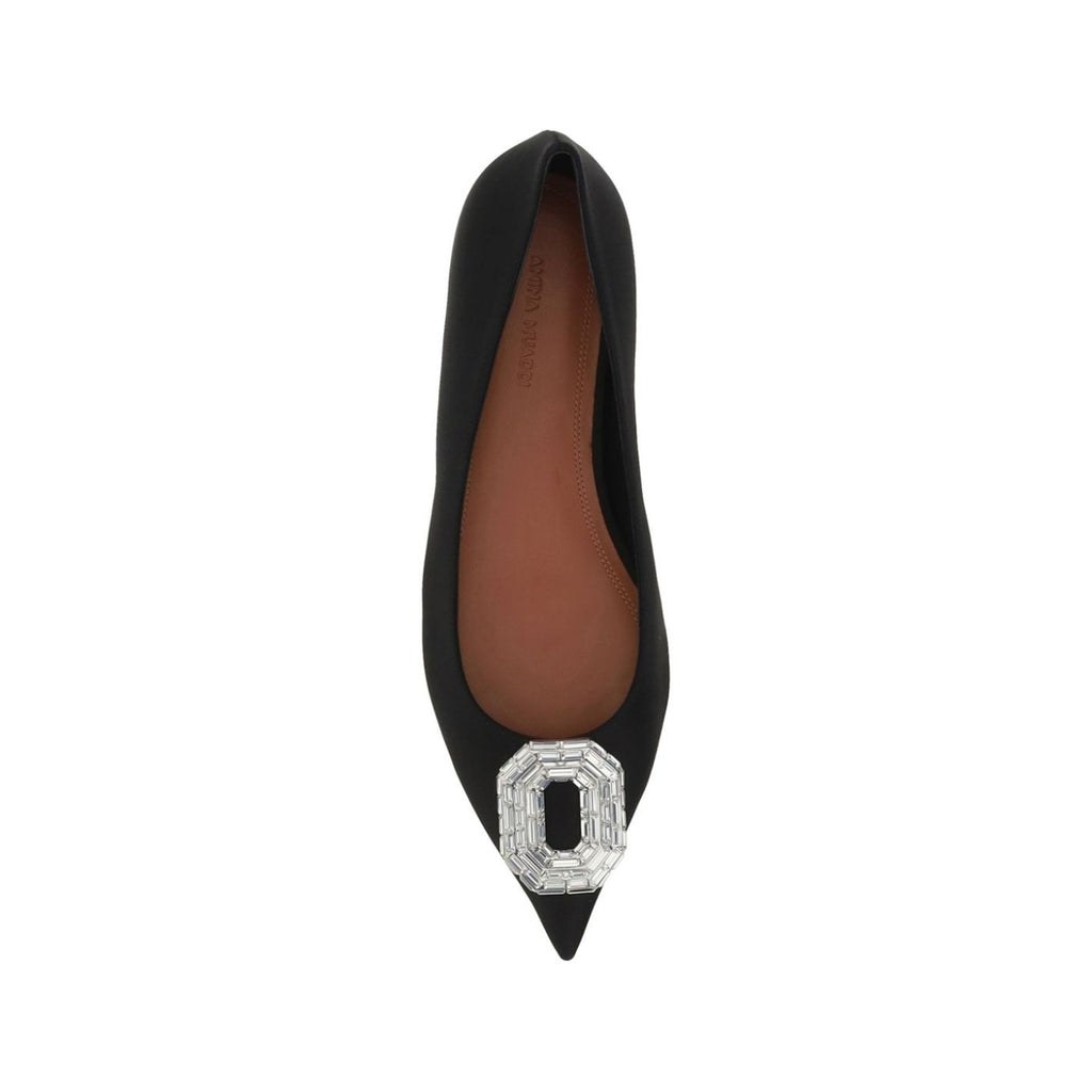 Ballerines - Amina Muaddi Camellia - Black