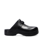 Claquettes Salvatore Ferragamo Nope Leather - Black - Femme