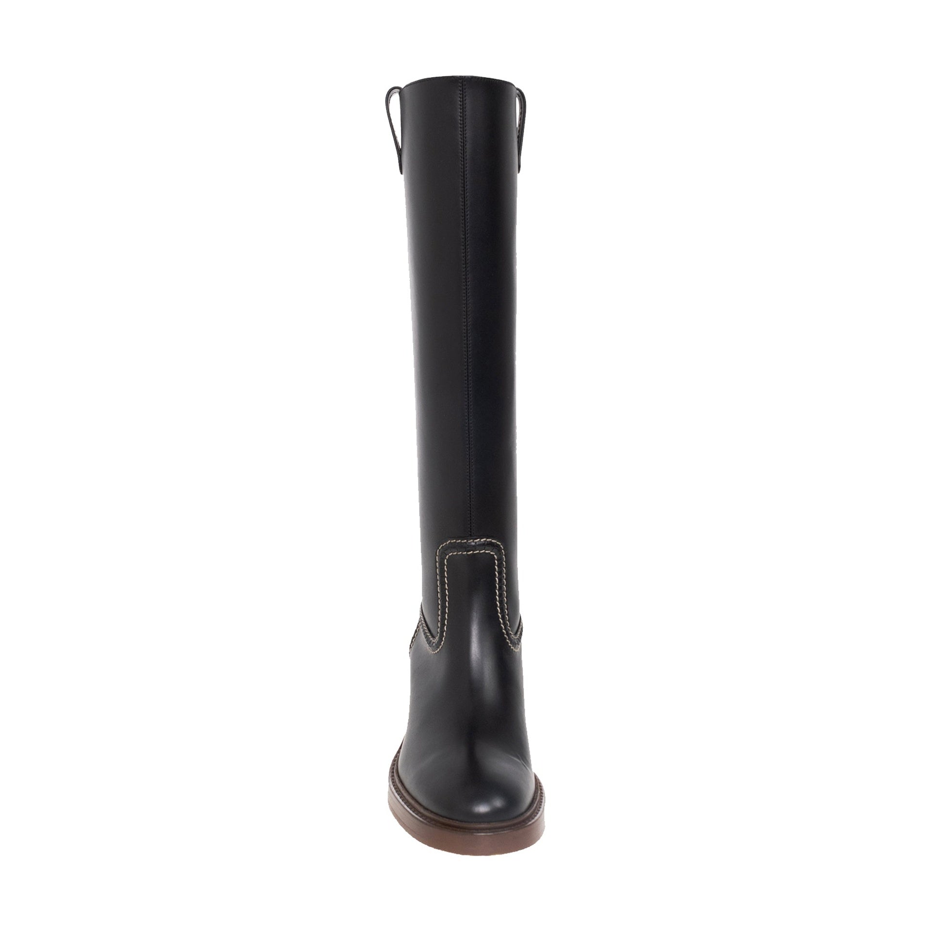 Bottes Chloe' Evening Leather - Black - Femme