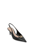 Escarpins Valentino Garavani Leather Slingback - Black - Femme