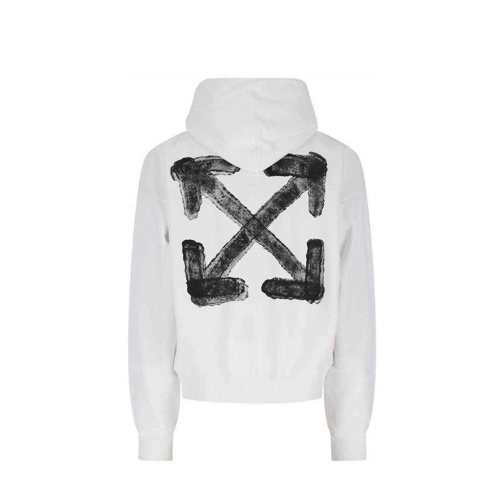 Sweatshirt Off-White Hooded - White - Homme