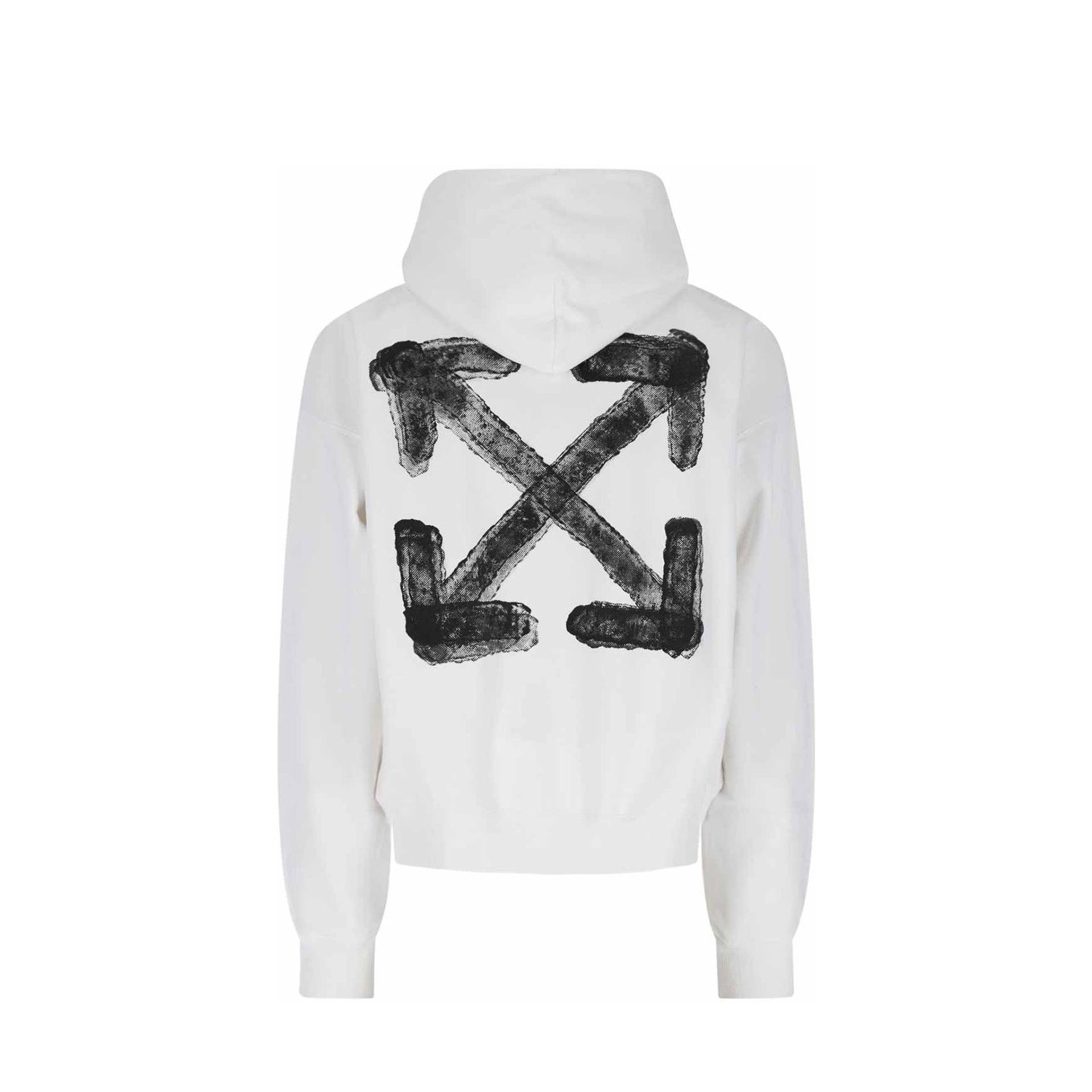 Sweatshirt Off-White Hooded - White - Homme