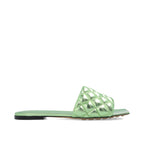 Bottega Veneta Padded Sandals - Green - Femme