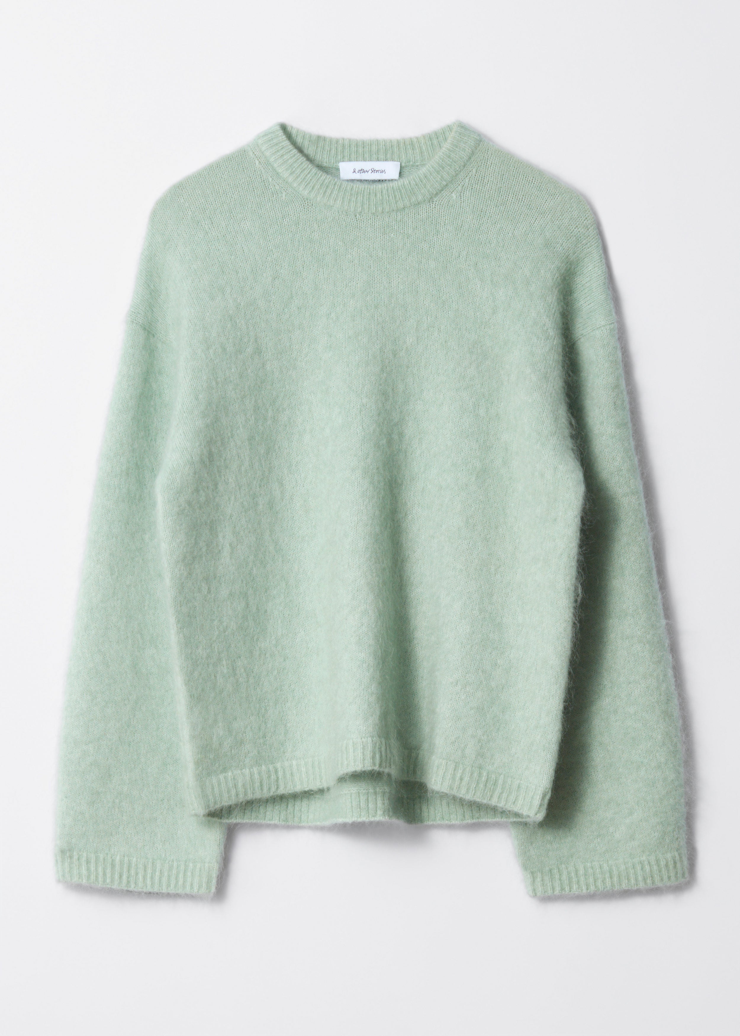 Pull Es Joy En Mohair - Vert