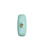 Bottega Veneta Knot Padded Intreccio Clutch - Green - Femme