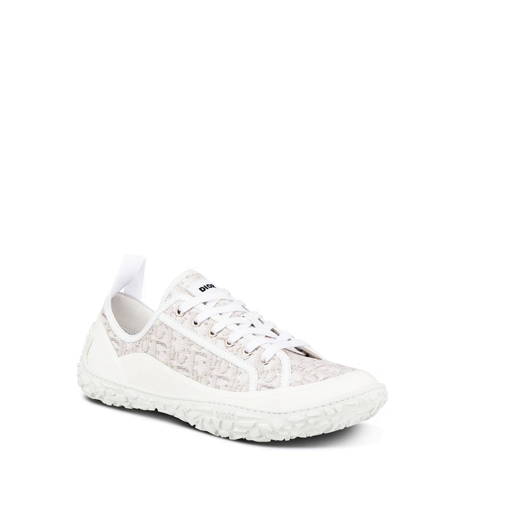 Baskets Dior Low-Top Jacquard - White - Homme