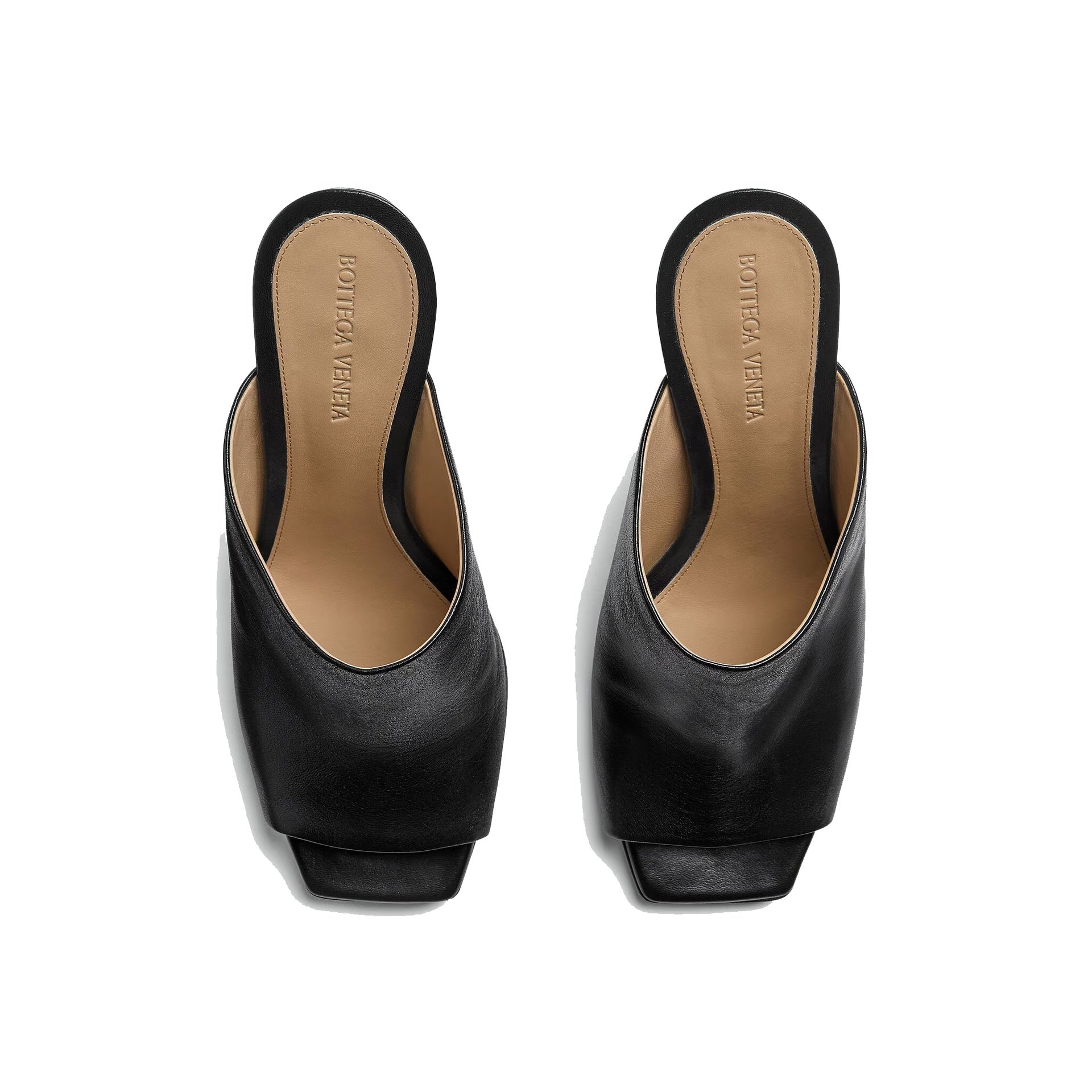 Mules - Bottega Veneta Knot Leather - Black