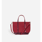 Cabas Xs En Toile - Rouge
