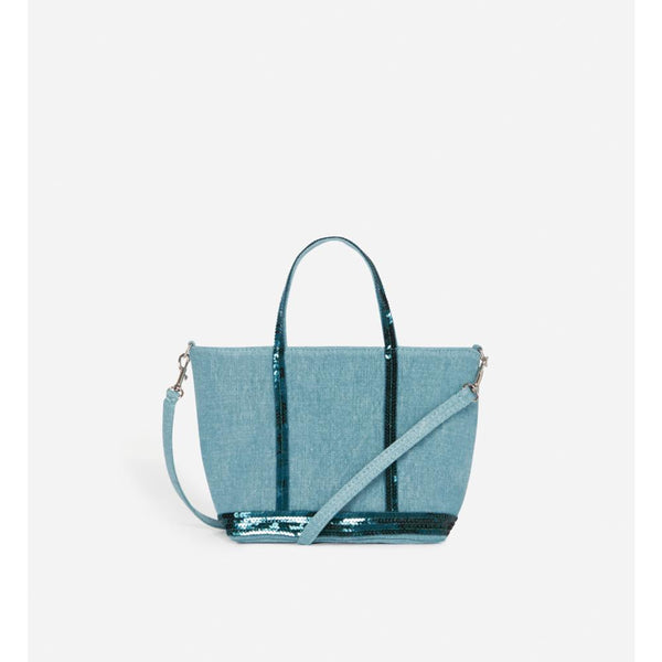 Cabas Xs En Lin - Bleu