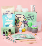 Kit Créatif Bougies & Argile Créations Cacti