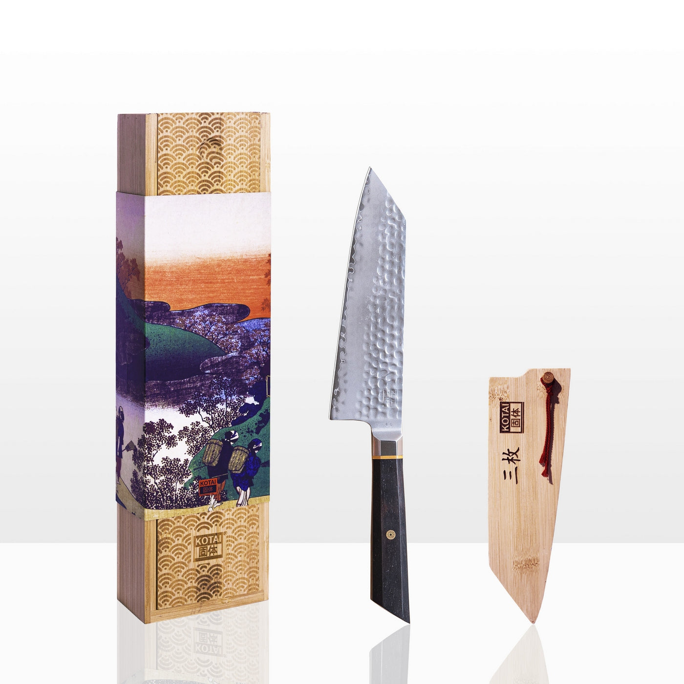 Collection Bunka San-Mai - Couteau Santoku - 17cm