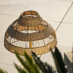 Elion - Lampadaire Sans Fil - Polyrotin - Beige