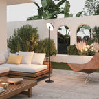 Vivia - Lampadaire Solaire - Acier - Noir