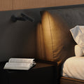 Zoom Wall - Applique Murale Sans Fil - Aluminium - Noir