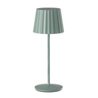 Abby - Lampe De Table Sans Fil - Acier - Vert